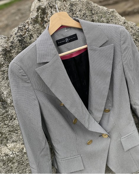 Sako dámské Massimo Dutti jemná kostka